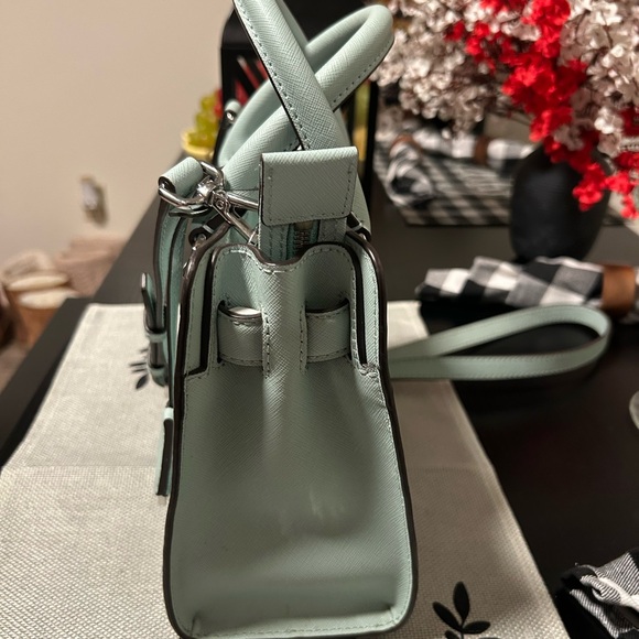 Michael Michael Kors Light Mint Mini Satchel NWOT - Picture 4 of 16